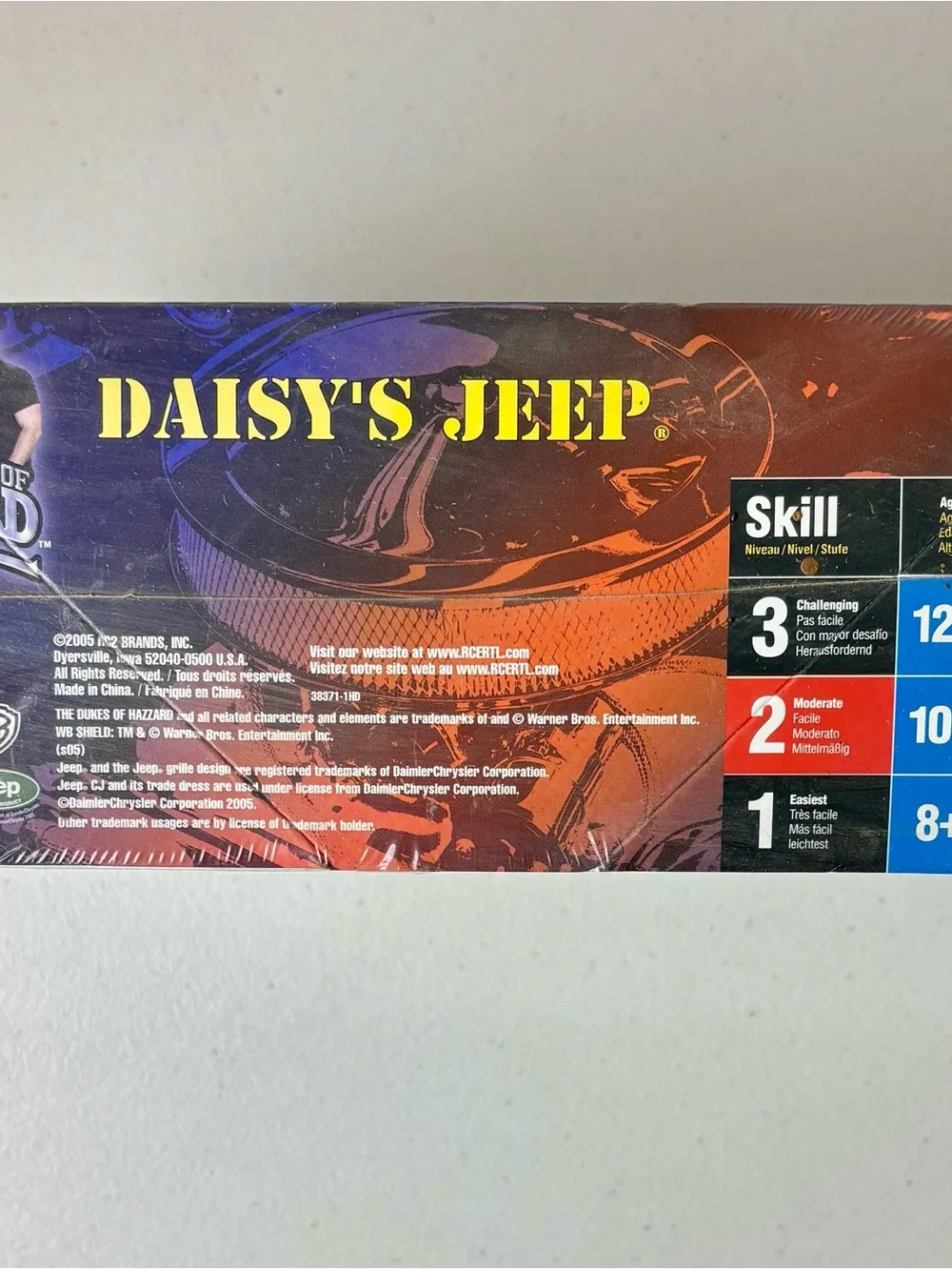 Dukes Of Hazzard Movie: Daisy’s Jeep: Model Kit New Sealed